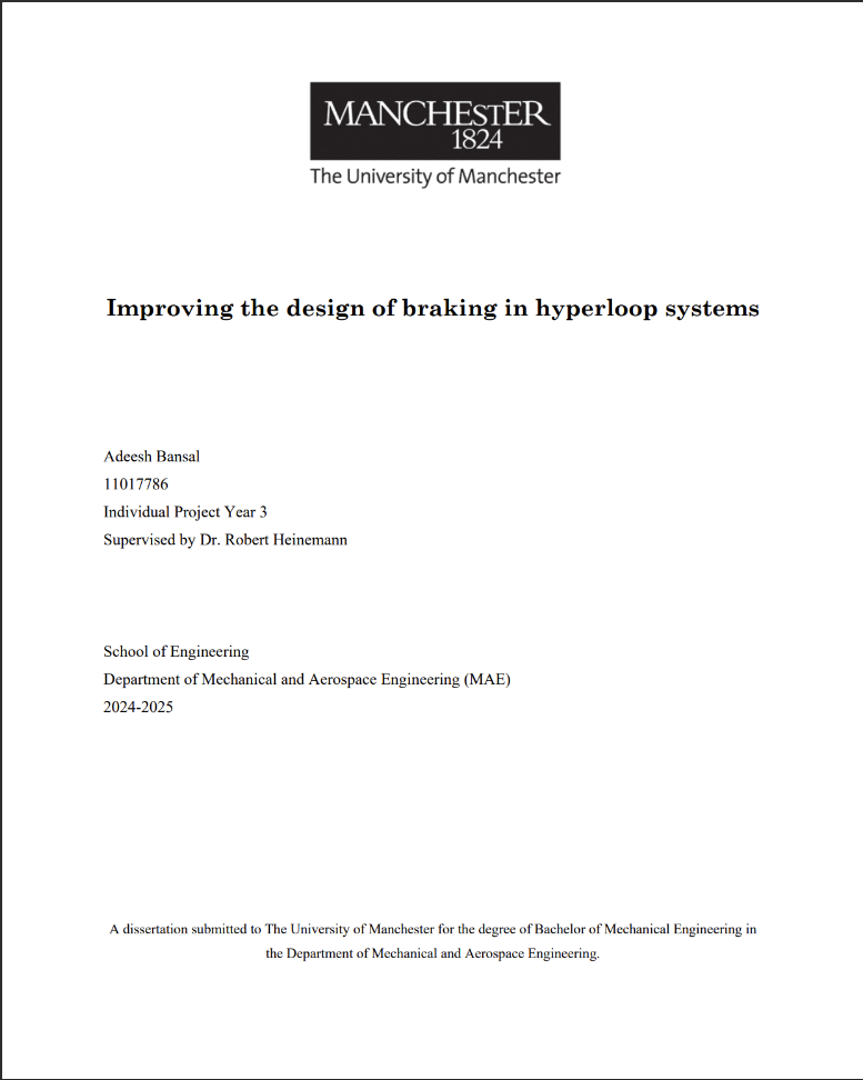 Adeesh Bansal Dissertation Preview