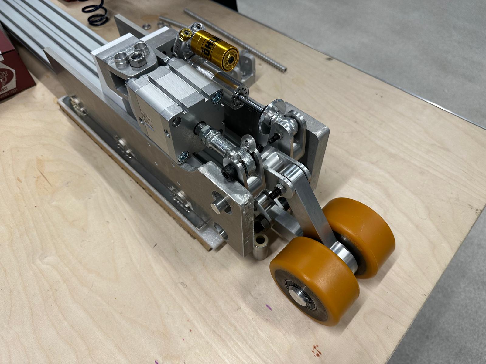 Top suspension assembly